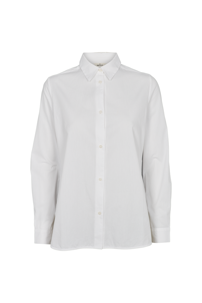 Basic Apparel Vilde Classic Shirt Shirts 423 Bright White